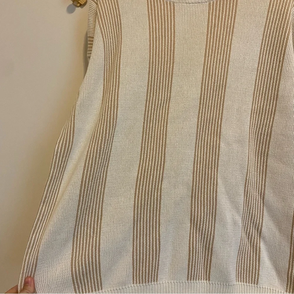 Paris Sport Club Vintage Striped Sweater size Medium